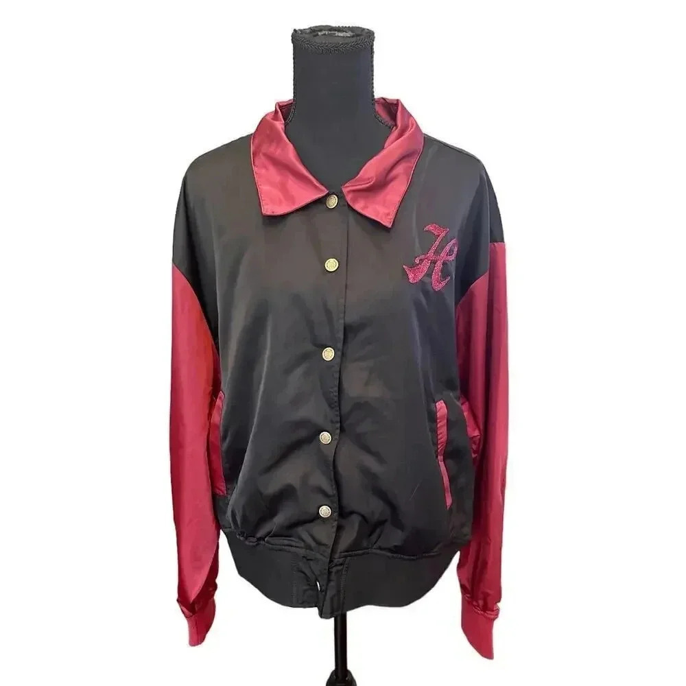 NWT Womens Honor The Gift Stadium Jacket 'Maroon’ - Picture 4 of 8